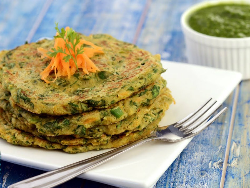 Cucumber Soya Pancakes